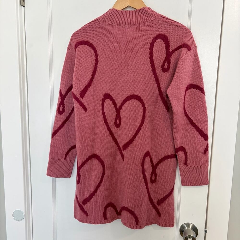 Coldwater Creek Love Notes oversized Cardigan Swearer - Picture 9 of 14